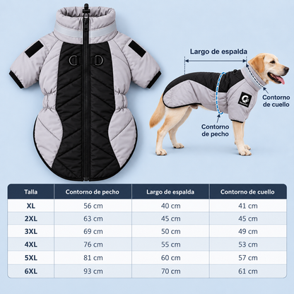 ThermoPaw™ — Abrigo Térmico Impermeable para Perros
